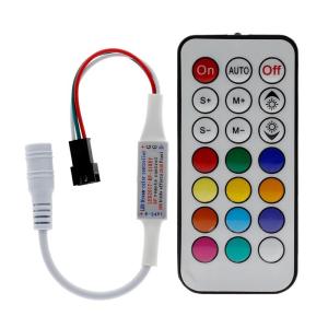 Buy cheap 21 Keys Mini RF Remote Controller , Magic Color Controller For LED 2811 2812 Pixel Strip product