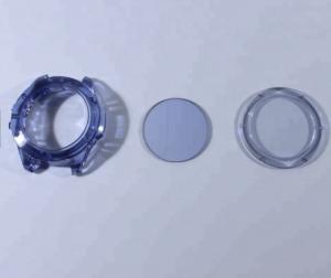 Thickness 3.75mm Sapphire Crystal Watch Case Blue 9H High Hardness Abrasion Resistance