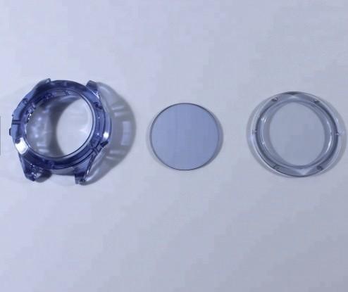 Quality Thickness 3.75mm Sapphire Crystal Watch Case Blue 9H High Hardness Abrasion Resistance for sale