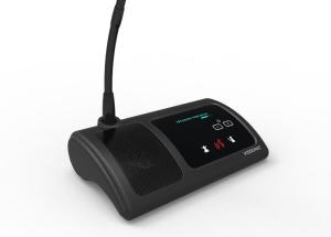 Buy cheap Touchable Interface Button Boardroom Microphone System Full Digital Signal Transmission product