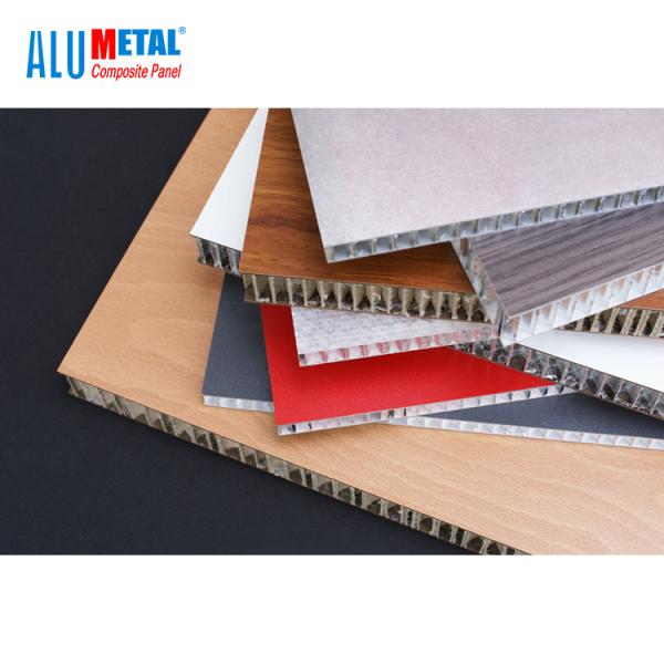 Alumetal Silver Mill Finished Aluminum Honeycomb Core Sandwich Panel For Solar Industry