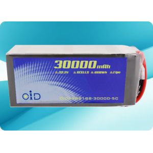 Buy cheap 22.2V 30000mAh Drone Battery 60A Discharge 200 Cycles product