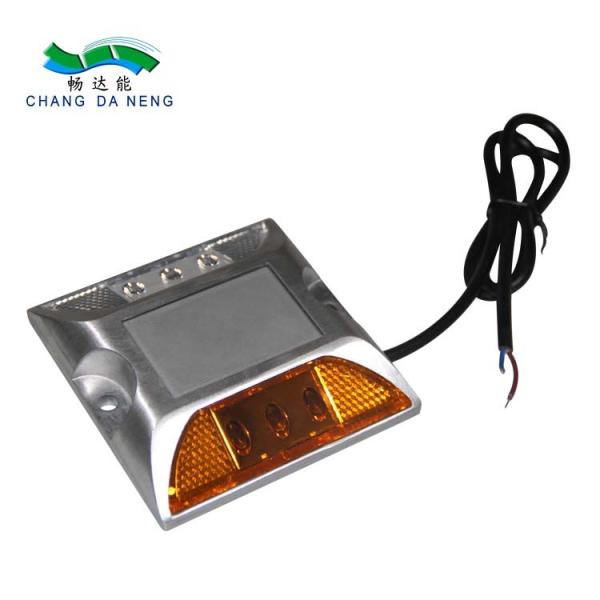 Quality IP68 led road stud  with wire shell aluminum alloy warning for tunnel safety for sale