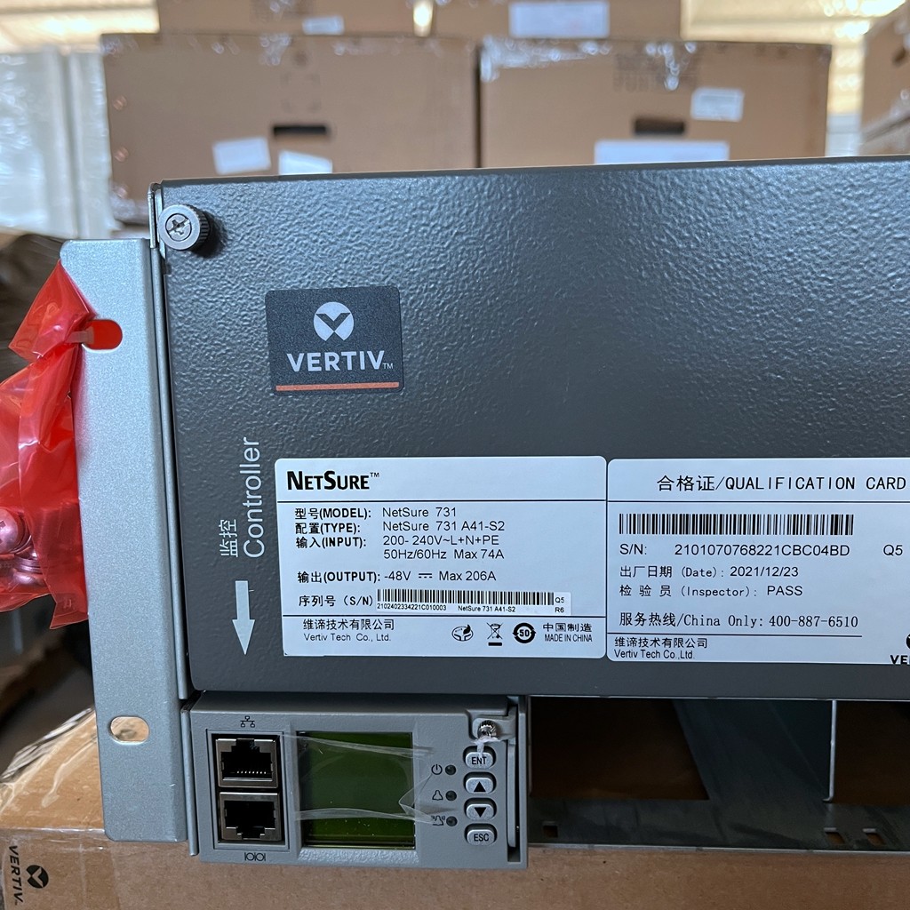 New And Original Emerson Embedded Power System NetSure 731A41-S2 With R48-3000E3 Rectifier Module