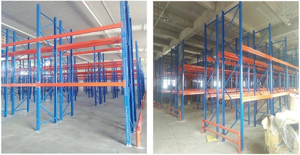 Beverage Or Garment Heavy Duty Selective Pallet Racking System 2800lbs Capacity