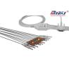 Buy cheap one piece type HP EKG Cable with 10 Leadwires AHA Banana M3702C from wholesalers