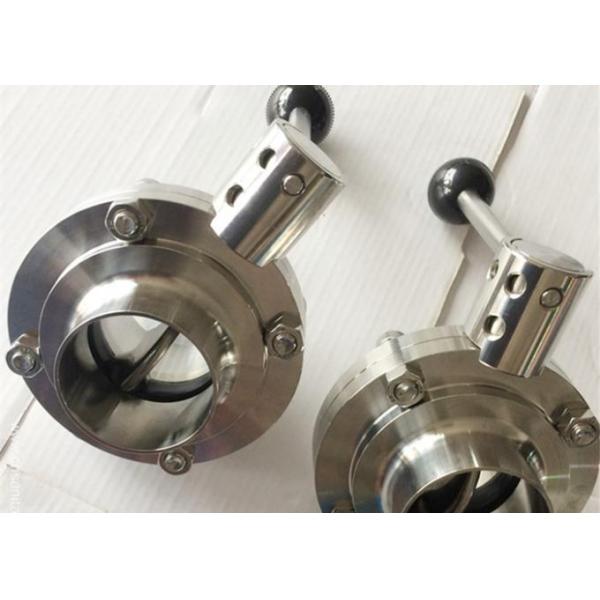 ASME Standard T316L 1" Tri Clamp Butterfly Valve