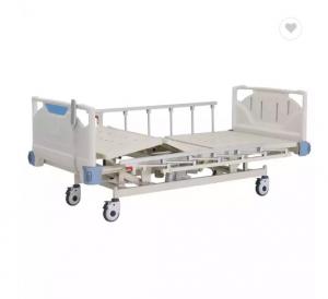Buy cheap Moving Electric Hospital Bed With Wheels Five Functions Electric Medical Hospital Bed product
