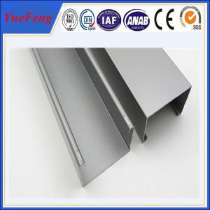 China high quality industry aluminium profiles, 6063 t5 aluminum channel extrusion on sale