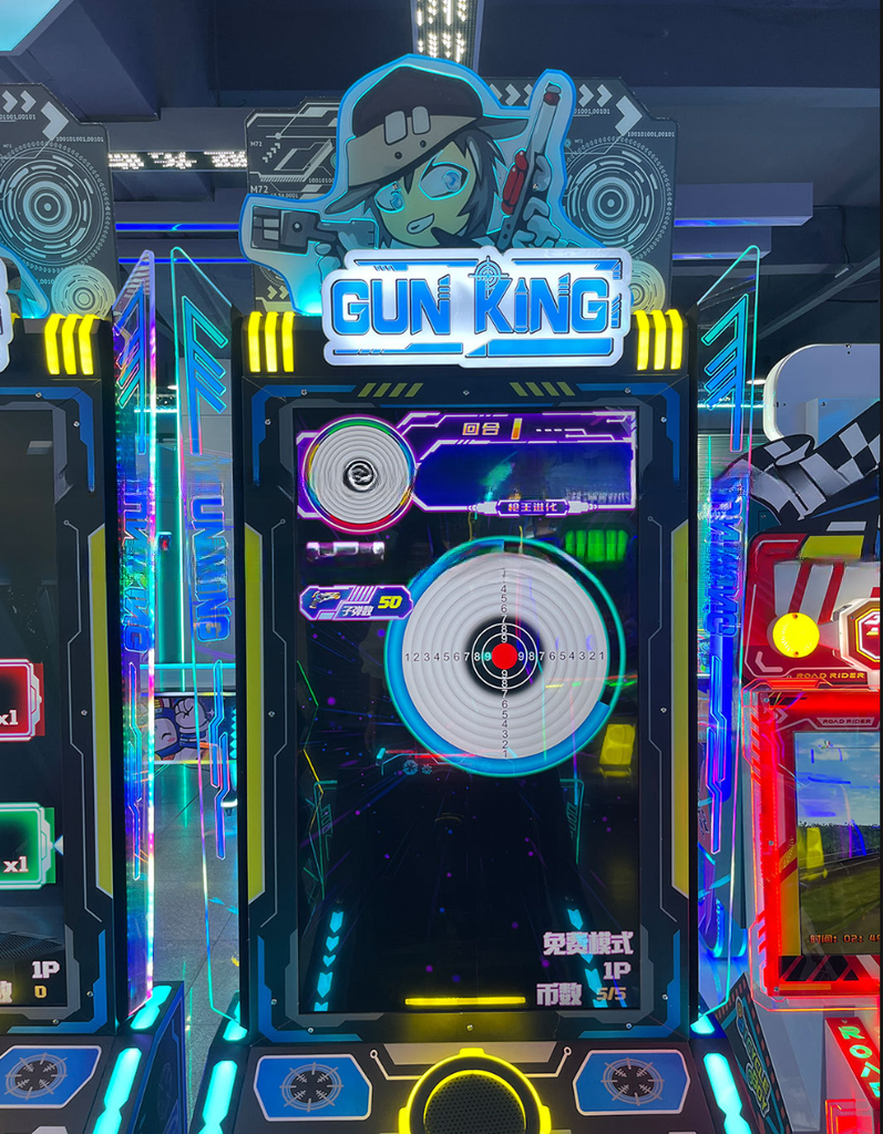 Coin Operation Fast Gunman Shooting Game Machine For Amusement Game Center