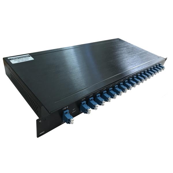 Quality 24 Channel CWDM DWDM MUX DEMUX  Single Fiber Module Rack Mount BOX for sale