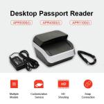 MRZ ID scanner APR5300 I passport reader visa reader with free system integratio