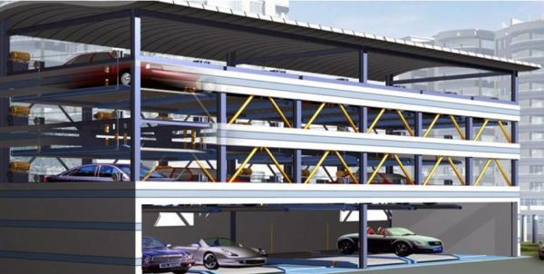 Quality 2000kg Puzzle Parking System 2 Layer -3 Layer Puzzle Lift Parking for sale
