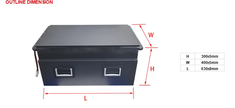 48200 LFP Industrial Lithium Battery Electric Forklift 48V 200Ah LiFePO4 Battery