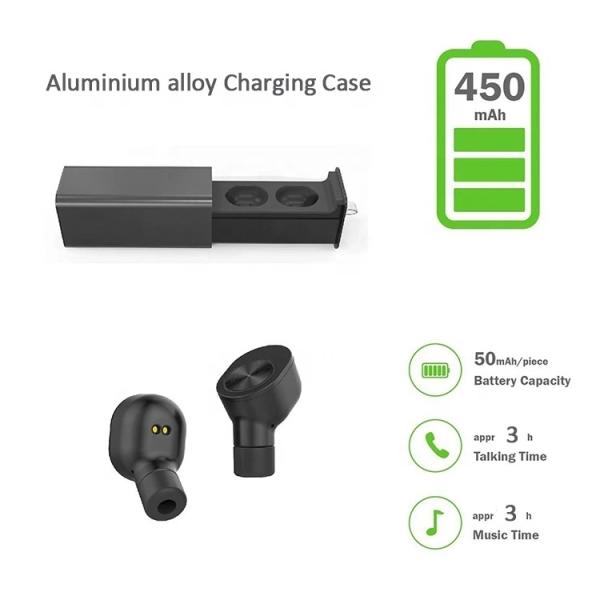 Fashion Micro Wireless Tws Stereo Bluetooth in Ear Earphone