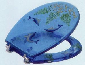 poly-resin toilet seat cover,transparent poly-resin toilet seat,