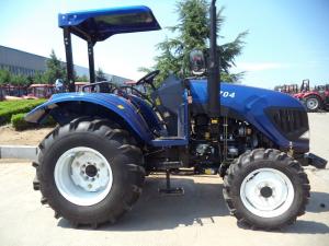 350L Fuel Tank Small Farm Tractors Small Four Wheel Drive Tractors With The Dump Trailer