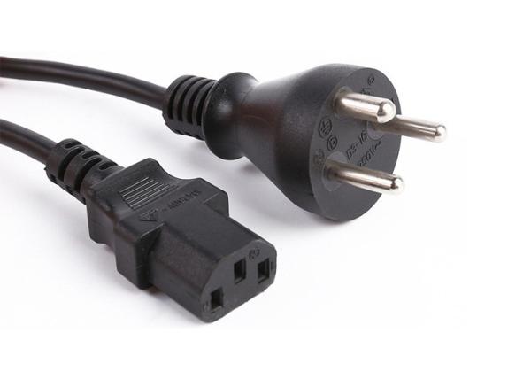 Quality 3 Prong Power Extension Cord , Denish Appliance Electrical Cord OEM Available for sale
