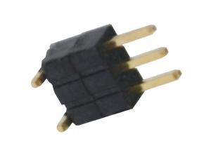 Buy cheap Plastic 3 Pin Single Row Header Connector 1.27mm Vertical Mount SMT Type product