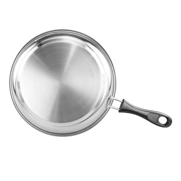 Home Kitchen Detachable Handle Cooking Fry Pan With Long Handle