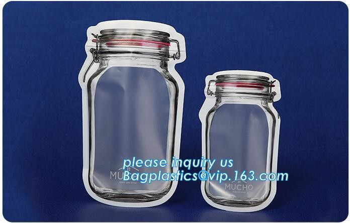 Round bottom polypropylene zip lock bag, CD bag, round reclosable bag, round reusable zip lock bag, round grip seal pack