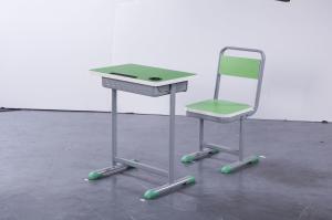 Buy cheap Durable Ergonomic Study Desk And Chair Set With Fixed Height 760mm product