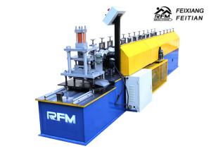 Color Steel Roller Shutter Door Roll Forming Machine / Rolling Shutter Strip Making Machine