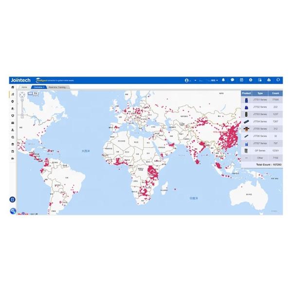 Quality Jointech Intelligent GPS Tracking Software Solution For Car for sale