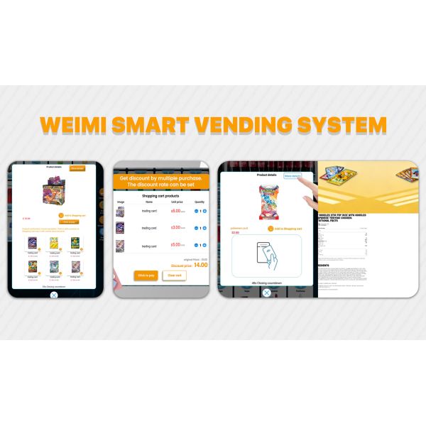 WEIMI Pokémon Card Machine with Large Capacity & Elevator – Supports OEM/ODM Customization