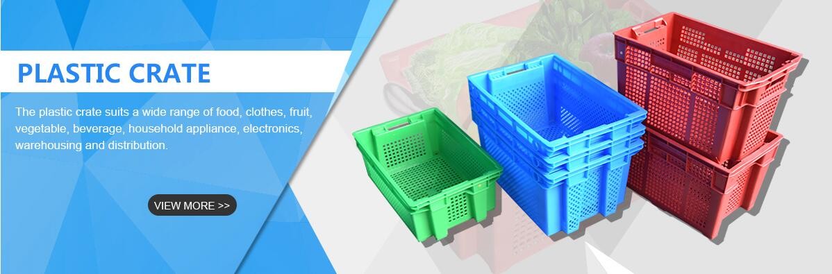 Heavy duty stackable attached lid turnover box, Stackable and nestable plastic shipping tote box for storage or moving