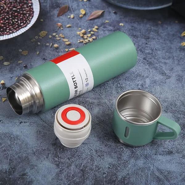 Quality Vacuum Insulated Cup For Hot / Cold Drinks Stainless Steel Thermo Cups 14.2oz 420ml for sale