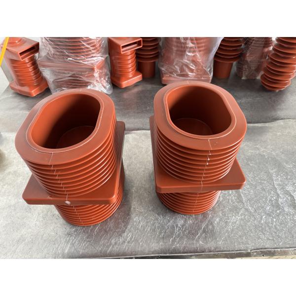 24kv Casting Resin Switch Cabinet Through Wall Bushing For 40X10 Copper Bus-Bar