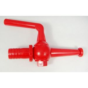 Buy cheap 20mm plastic fire hose reel nozzle with shut off valve from wholesalers