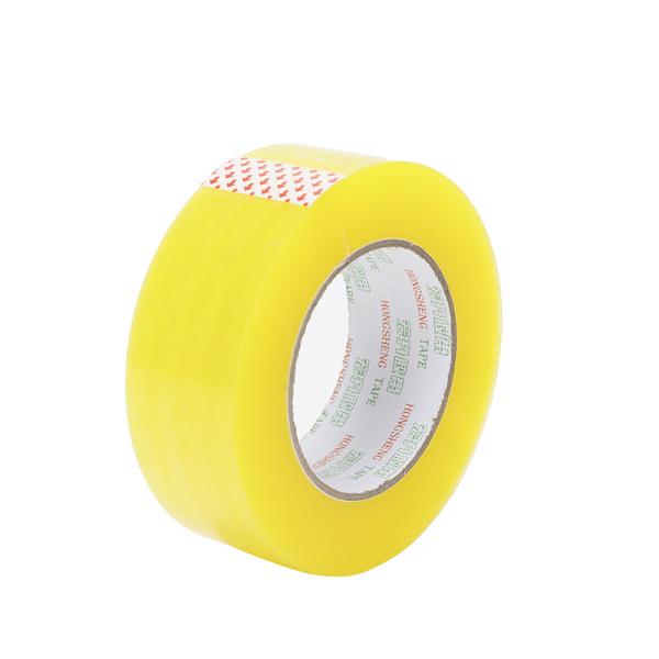 Quality 35mic Clear Sealing Bopp Carton Box Packing Tape Water Resistant for sale