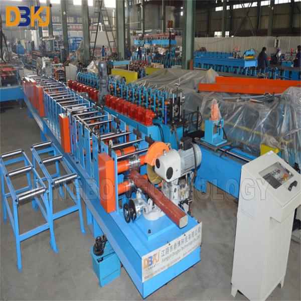 Quality 18 Roller Stations Roof Panel Roll Forming Machine Downspout Roll Forming Machine 3Kw for sale