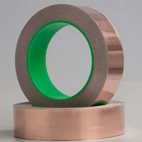 Buy cheap Custom 50mm Width Conductive Adhesive Copper Tape Rf Shielding product
