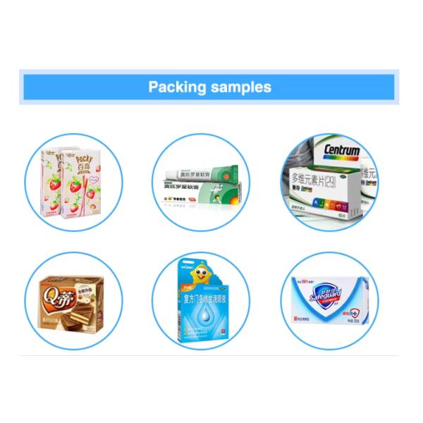 High Speed Tissue Paper Cartoning Machine Carton Box Packaging Machine