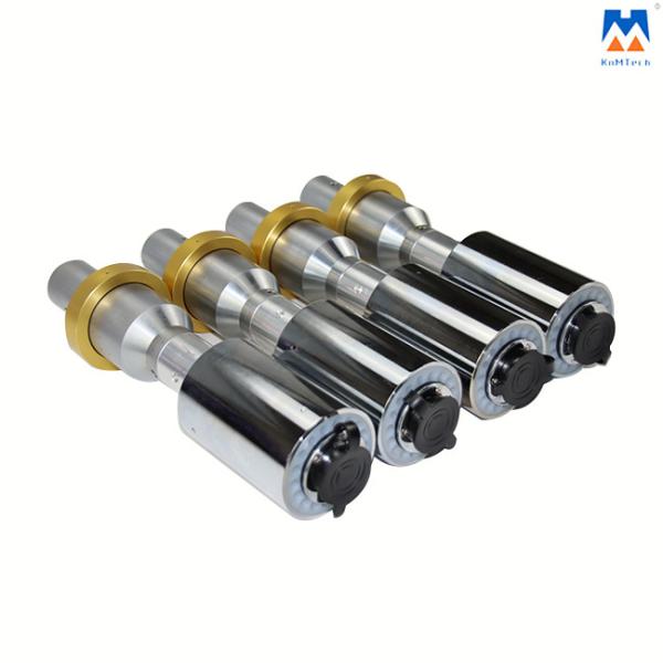Quality Plastic ultrasonic transducer for continuous or intermittent welding for sale