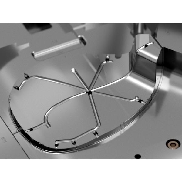 OEM / ODM Transparent Shell Injection Mold 1x1 Cold Runner plastic molding No.19014-D