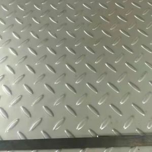 SUS316L Anti Slip Stainless Steel Plate ASTM JIS GN EN Stainless Checkered Plate