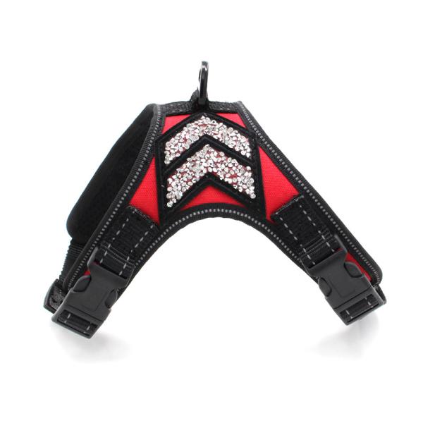 Quality S M L Reflective Soft Pet Harness Lightweight Security Dog Harness Customized Color for sale