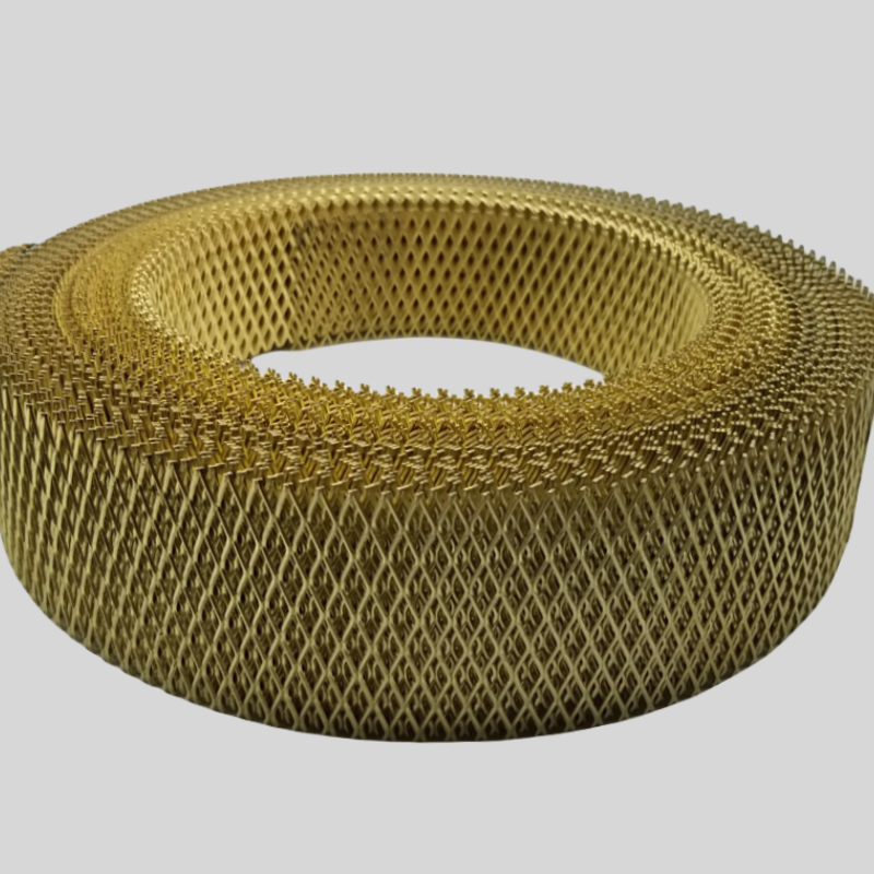 Buy cheap Expanded Copper Brass Electromagnetic Shielding Mesh For Room Shielded product