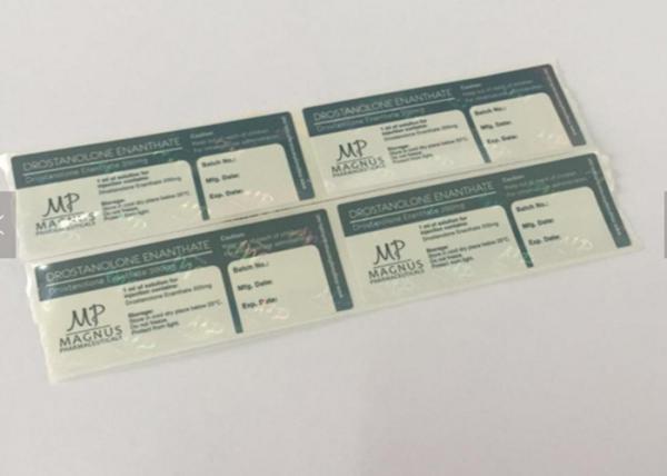 Quality Test 400 Custom Vial Labels / Pill Bottle Stickers Pharmaceutical Printing for sale