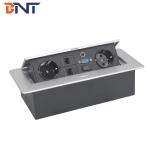 BNT European power conference table socket with media interface