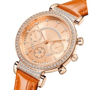 Buy cheap Fashion Luxury Quartz Watch For Women Waterproof Diamond Watches product