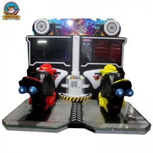 Buy cheap Interesting Racing Arcade Machine / Multi Functional Car Racing Game Machine product