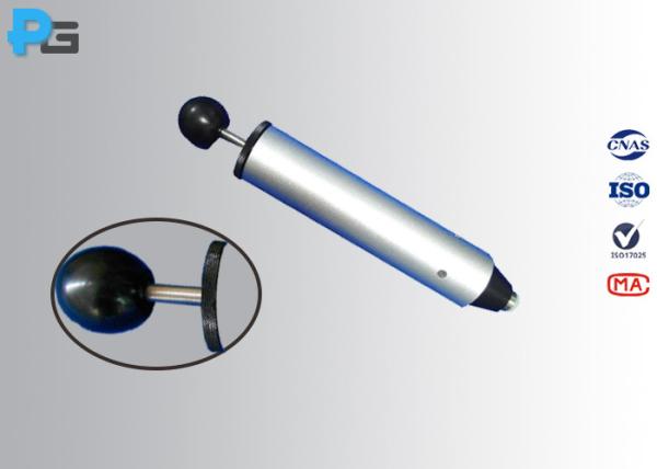 Quality IEC60068-2-75 IK01 - IK06 Impact Testing Machine Spring Operated Hammer for sale