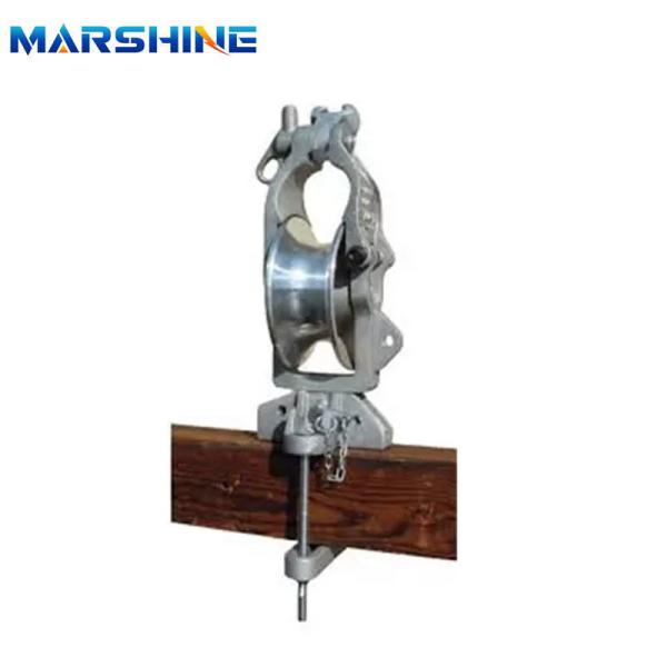 Quality Aluminum Single Hanging Universal 10kn Stringing Pulley Block For Initial Payment for sale