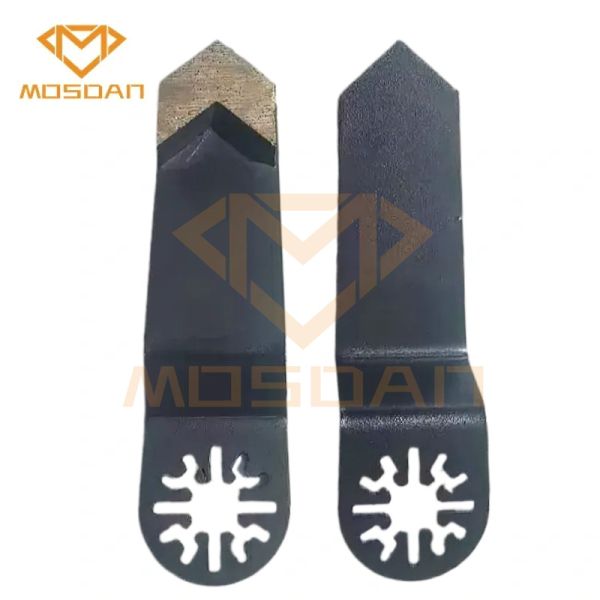 Mosdan Universal Oscillating Multi Tool Blade Single Arrow Grinding Pads for Concrete Corner