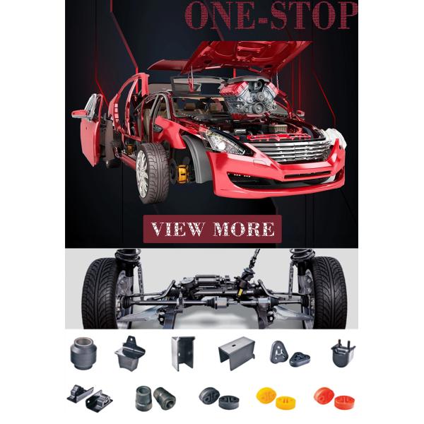 Rubber Accessories Automotive Suspension Rubber Parts Customized Size Rubber Sleeve